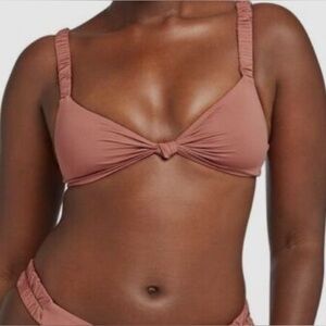 Vitamin A Zuri Scrunch Bralette Bikini Top